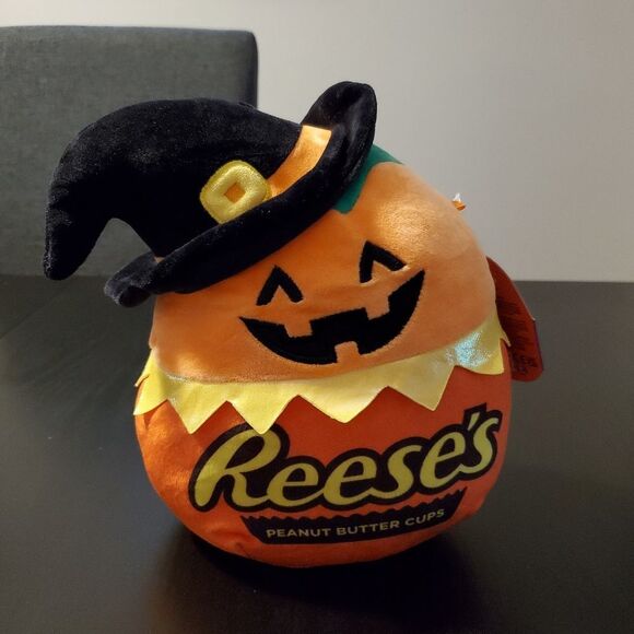 Squishmallows, Reese's Paige the pumpkin, 8" - Picture 9 of 9